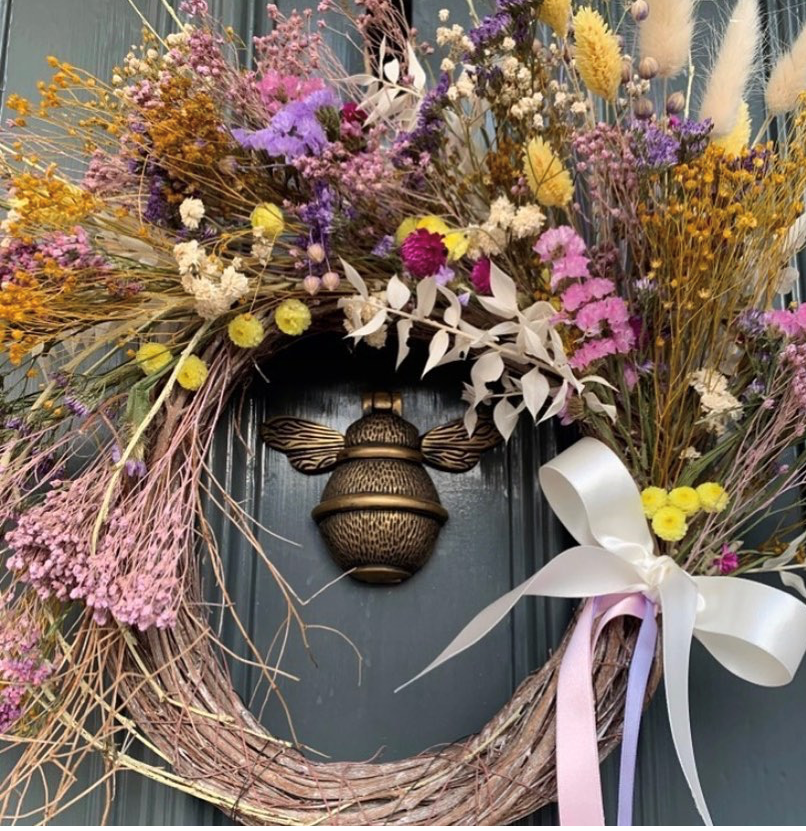 Brass bee - Vendita all'ingrosso Manopola/pomello - Battiporta a forma di calabrone in ottone, finitura Heritage4