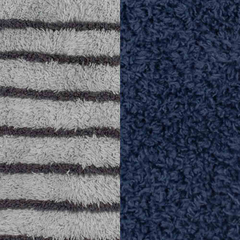 Gray 2 Pack Striped Dog Fleece Sweater for wholesale on Faire13