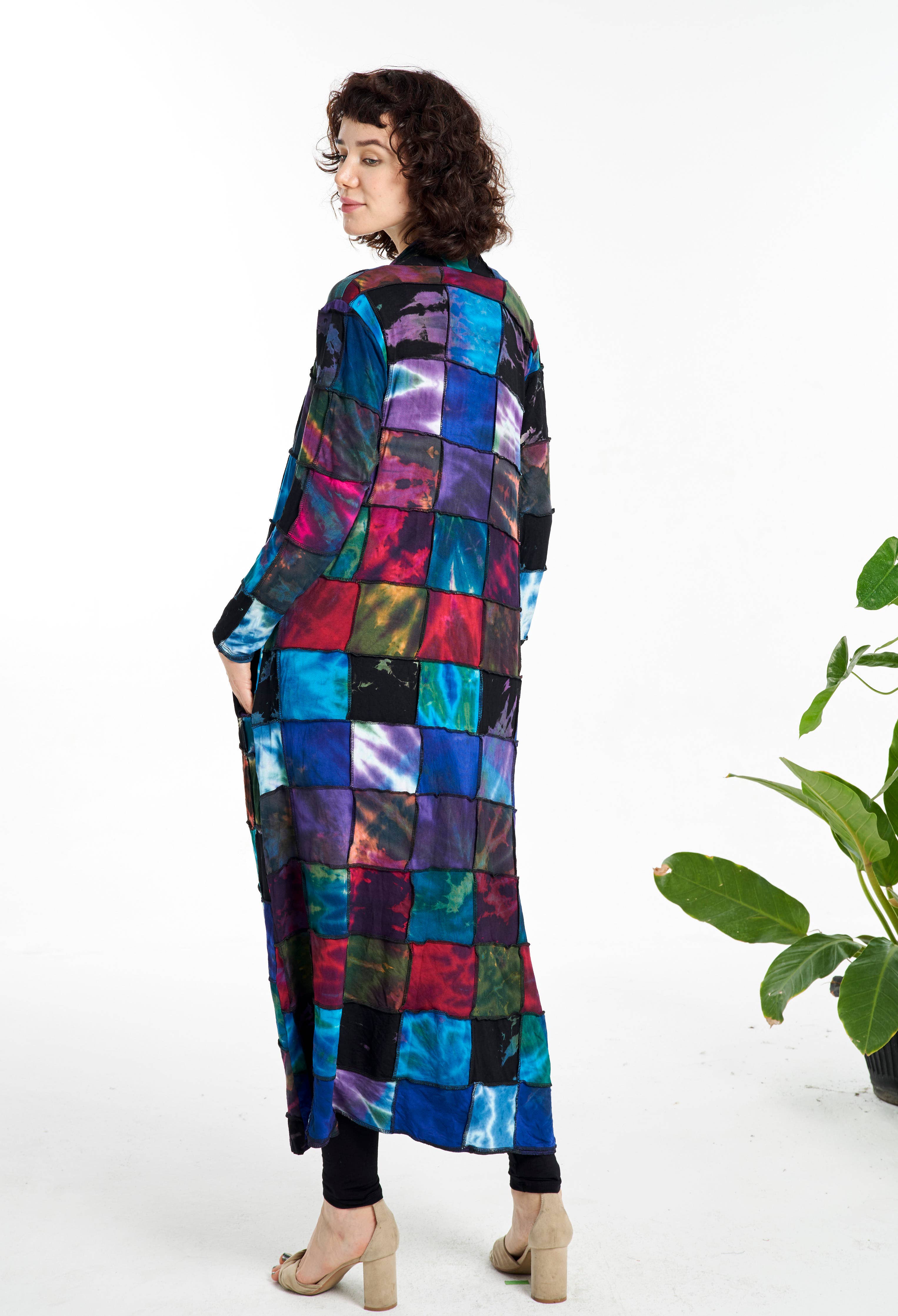 Kathmandu Imports - Vente Cardigan – femme - Cardigan à manches longues (TH-1776)3