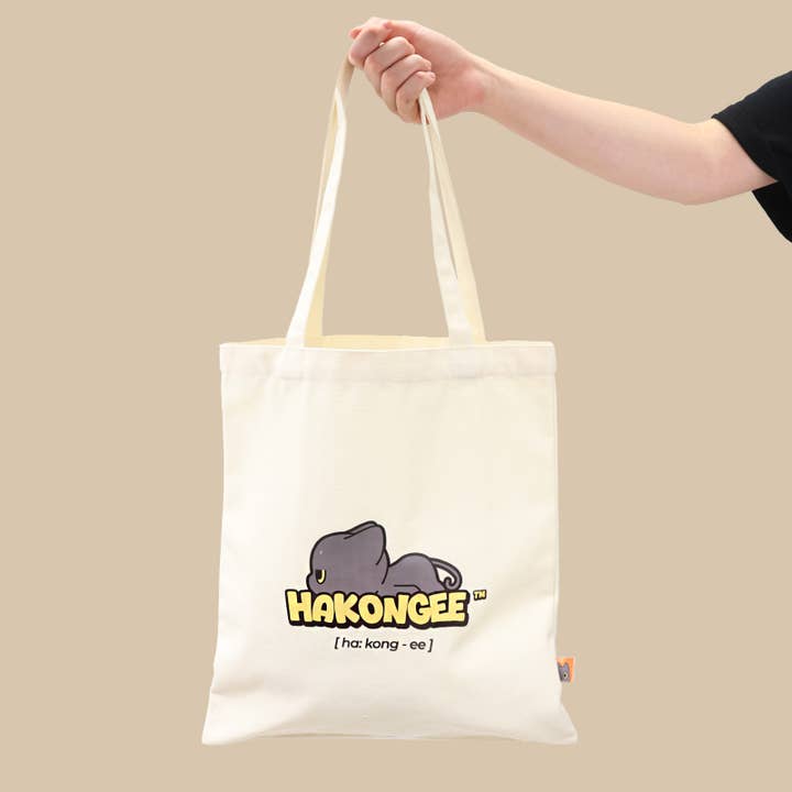 BCZShop - Wholesale Tote Bag - Unisex - Hakongee - Canvas Tote Bag Basic (Angry Cat)3