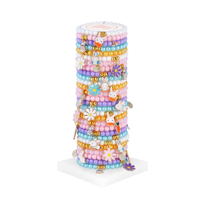 Hoppy Bracelet Tower - Set of 25 Bracelets for wholesale by Little Miss Zoe