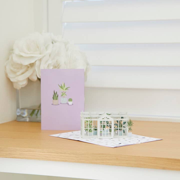 Lovepop Cards - Wholesale Everyday Greeting Card - Greenhouse Garden 5''x7'' Card, Pop-Up Cards