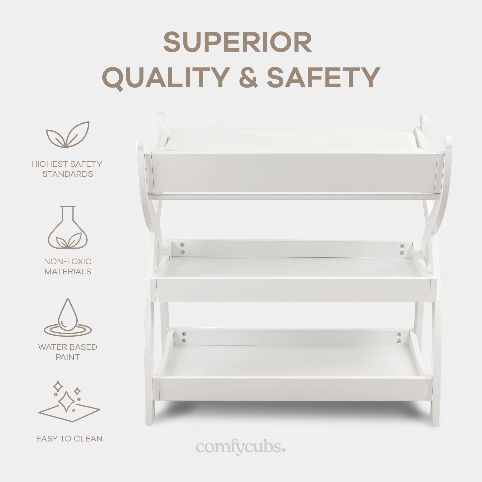 Comfy Cubs – wholesale Changing basket – Baby – Baby Changing Table, Infant Daycare Essentials by Comfy Cubs19