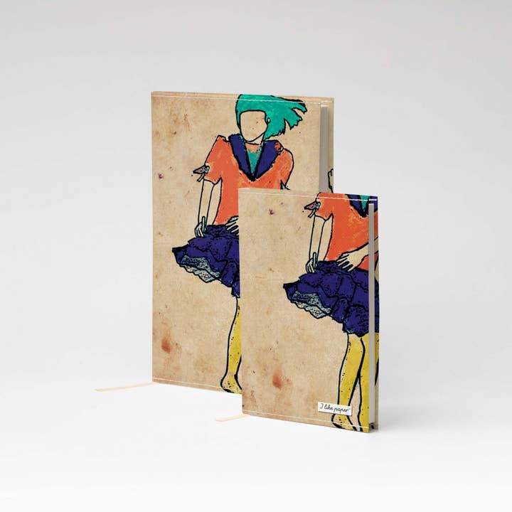 Quaderno DANCING Tyvek® per la vendita all'ingrosso da parte di I Like Paper