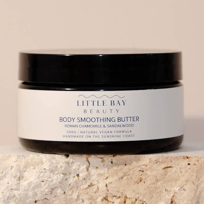 Body Smoothing Butter - Roman Chamomile & Sandalwood for wholesale by Little Bay Beauty