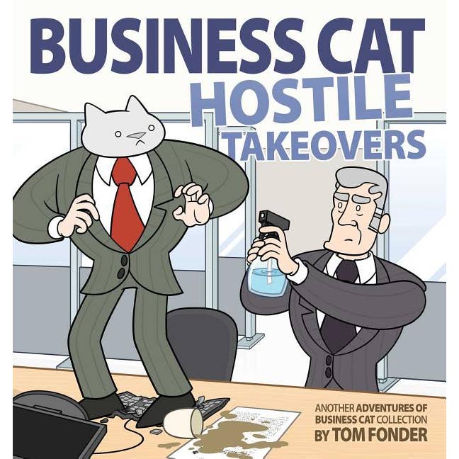 Business Cat : Prises de contrôle hostiles pour la vente par Bradley's Book Clearance
