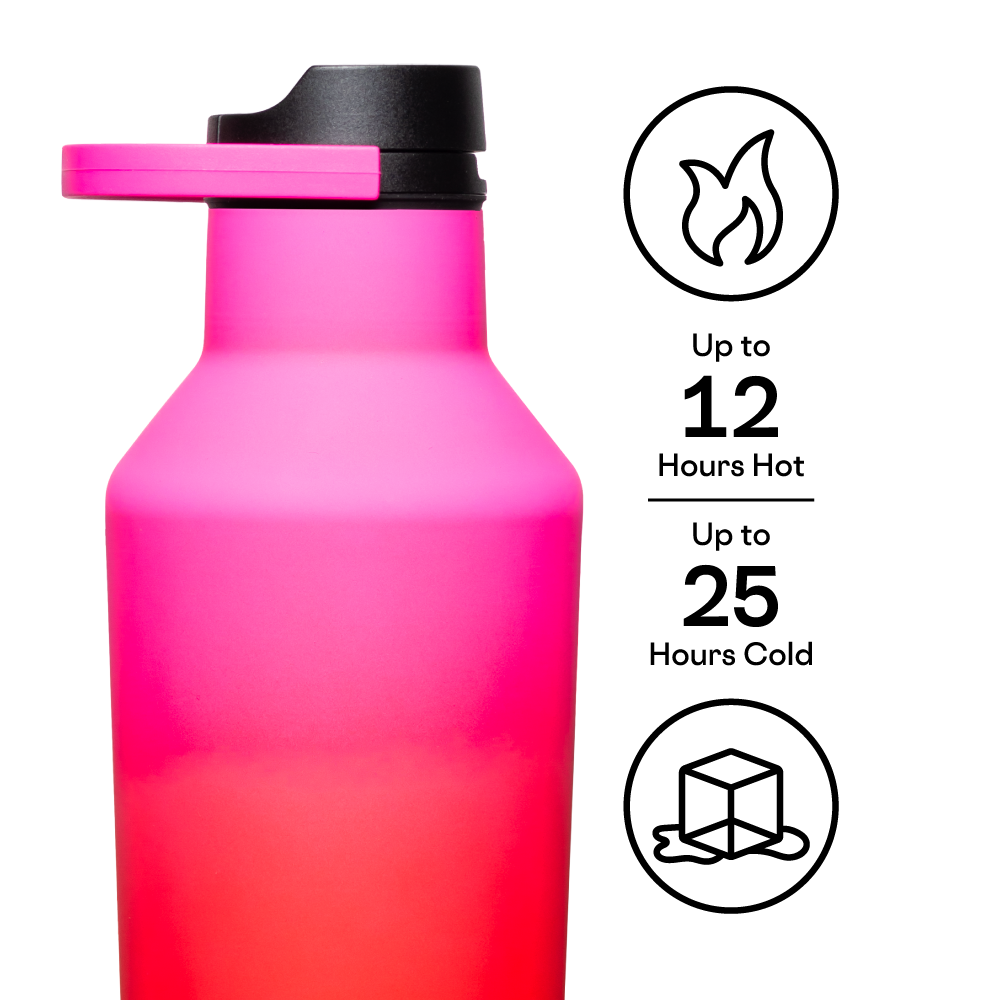 CORKCICLE - Wholesale Water Bottle - Sport Canteen - 32oz Sangria2