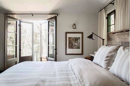 Thread Experiment - Wholesale Bedding Set - Bold Linen Stripe Duvet Cover Set2