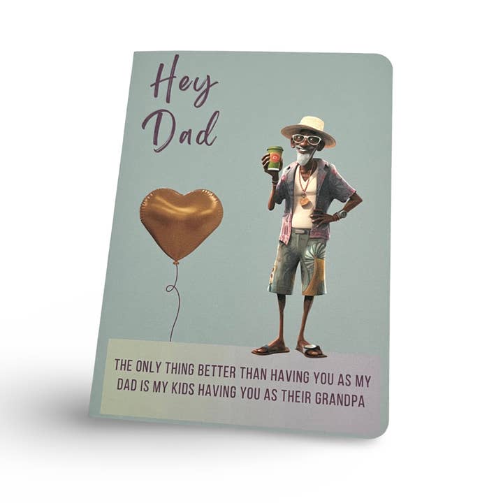 PM Hey Dad "The Only Thin Better" Greeting Card for wholesale by Periphery Mill
