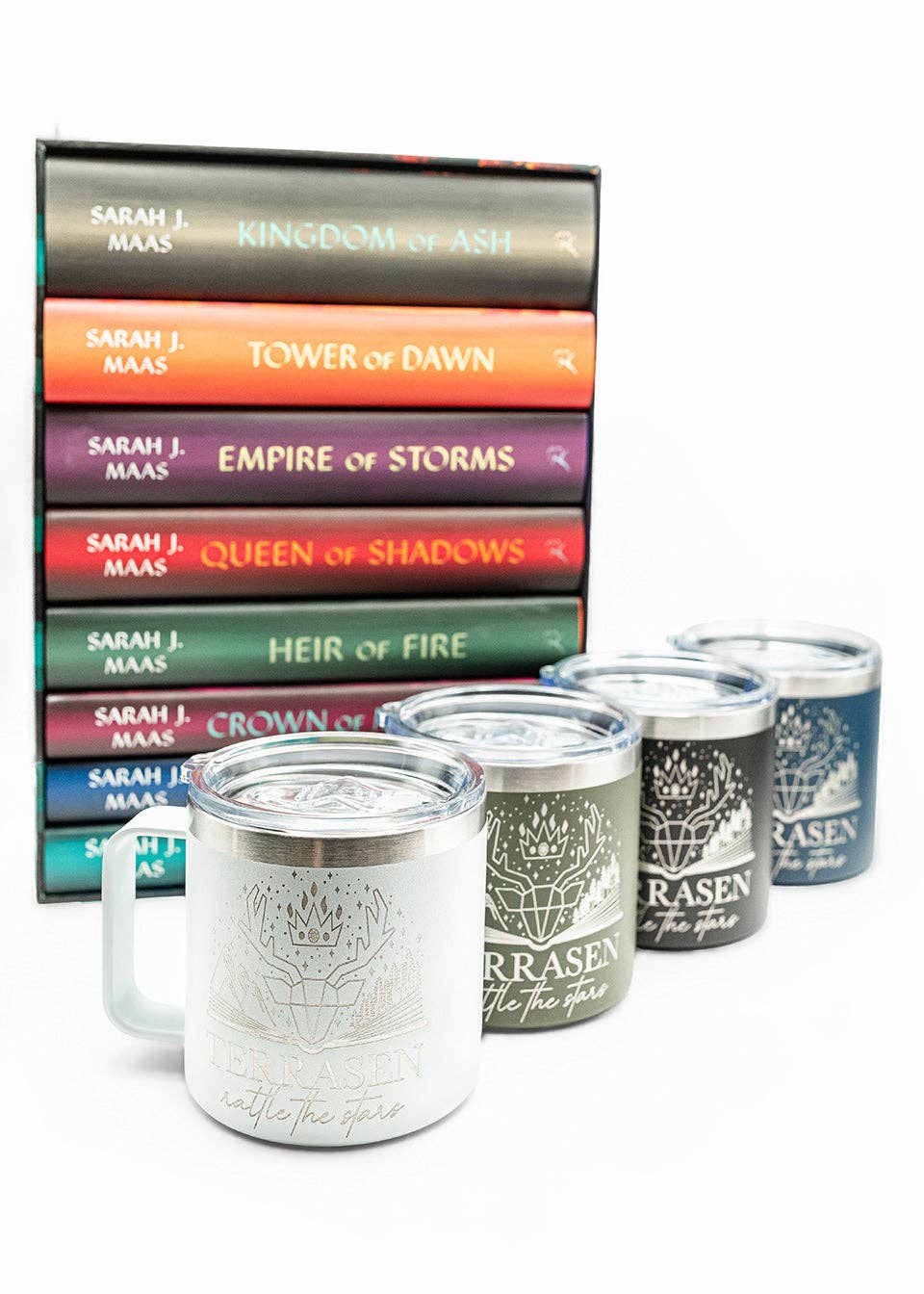 zoo&roo - Wholesale Insulated Mug/Tumbler - Terrasen engraved mug | Throne of Glass officially licensed8