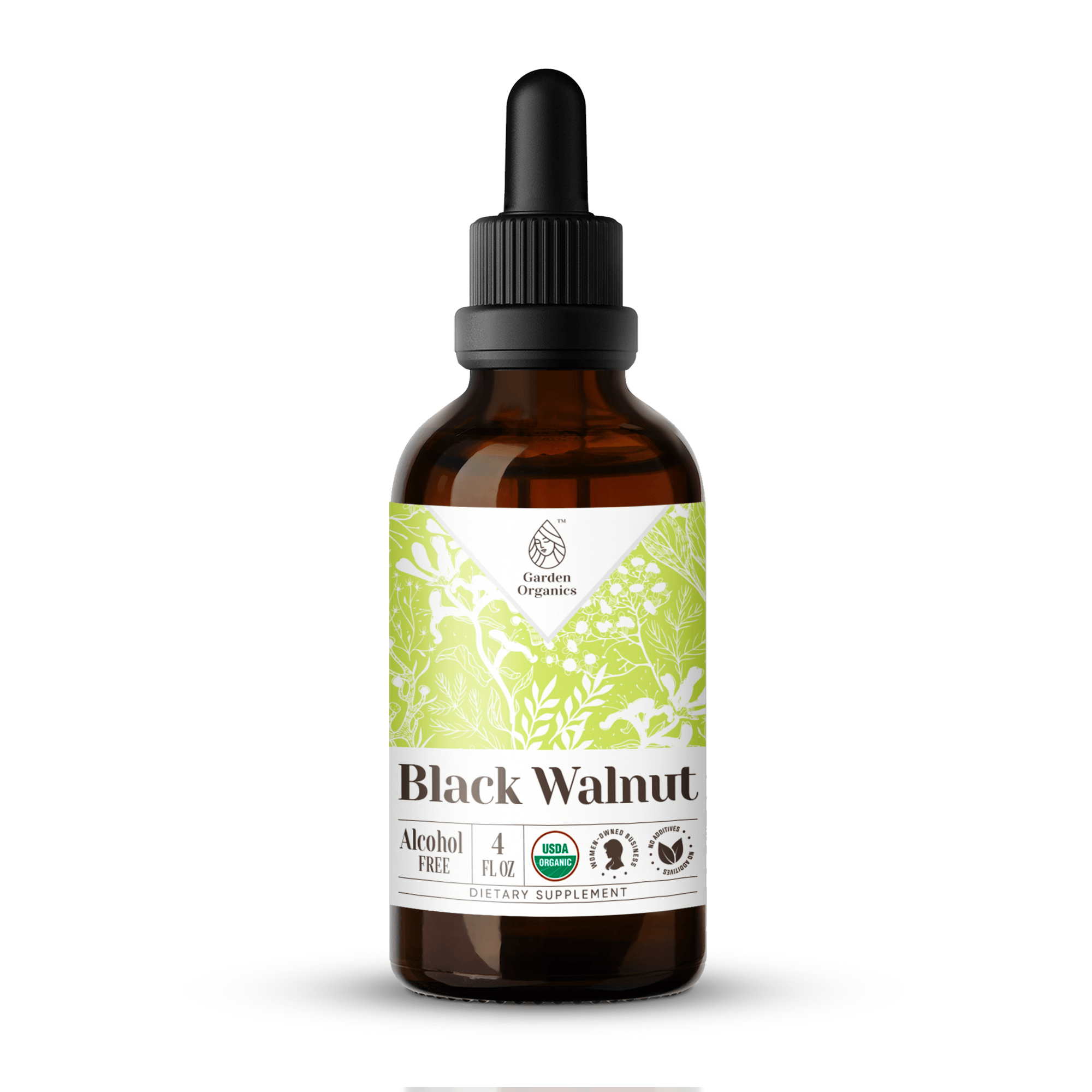 Garden Organics - Wholesale Tincture - Black Walnut Tincture2