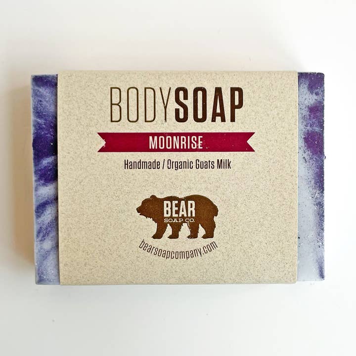 Moonrise Body Soap for wholesale by Bear Soap Company