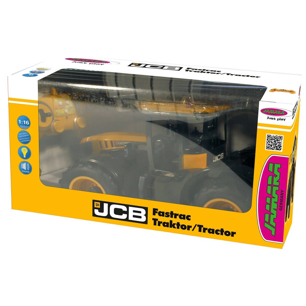 mhw24 – Großhandel Spielzeugauto – Kinder – JCB Fastrac Traktor 1:16 2,4GHz1