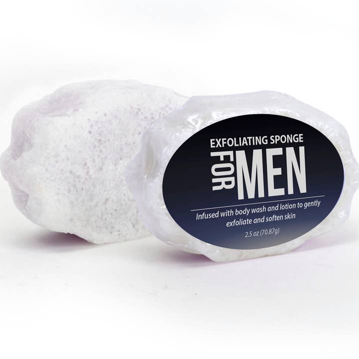 One Minute Exfoliating Sponge for Men for wholesale by One Minute Manicure