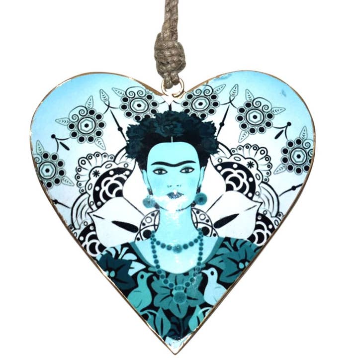 15cm Frida Kahlo Heart for wholesale by Status Collections