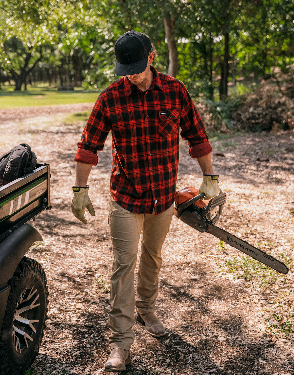 Yee Yee - Wholesale Button Down Shirt - Men's - Stretch Flannel5