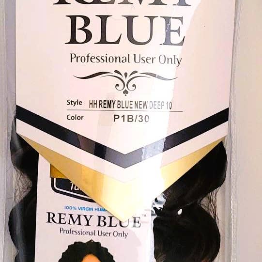 AEsthetic - Wholesale Hair Extensions - REMY BLUE NEW DEEP WAVE7