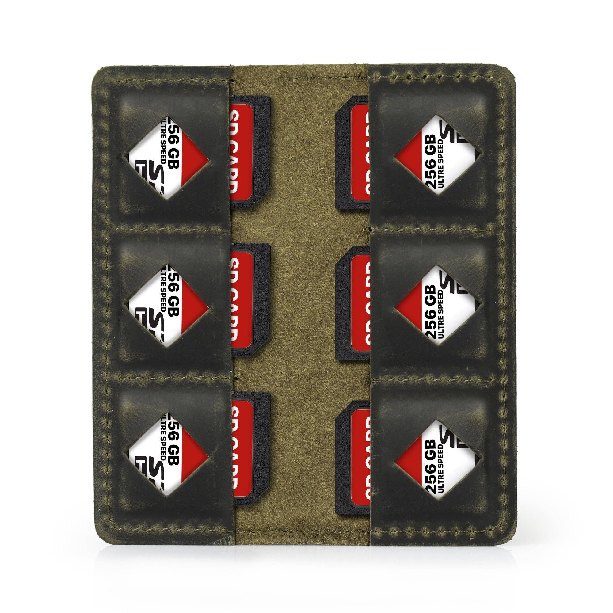 Londo - Vendita all'ingrosso Porta carte - Unisex - Supporto per schede SD MegaGear in pelle38