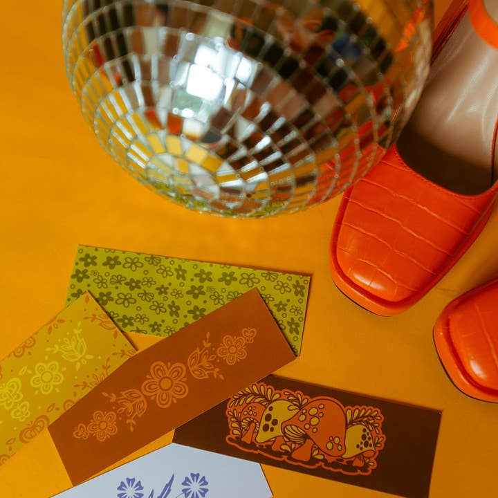 Chicka & Co - Wholesale Bookmark - Retro Inspired Bookmarks (5 Options)6