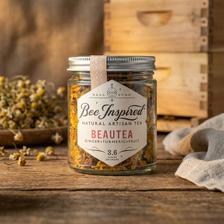 Bee Inspired - Wholesale Loose Tea - Beautea | Loose-Leaf Ginger Turmeric Tea6