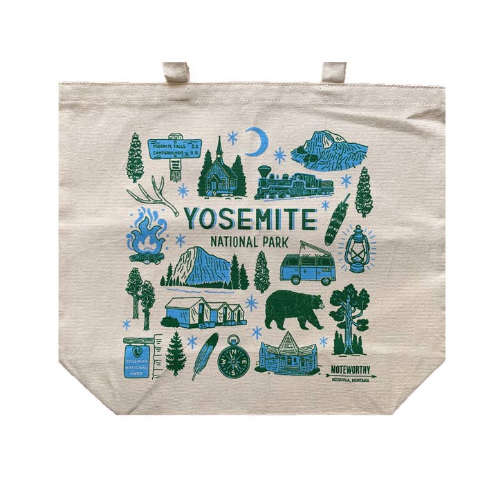 Yosemite Tote Bag for wholesale by Noteworthy Paper & Press