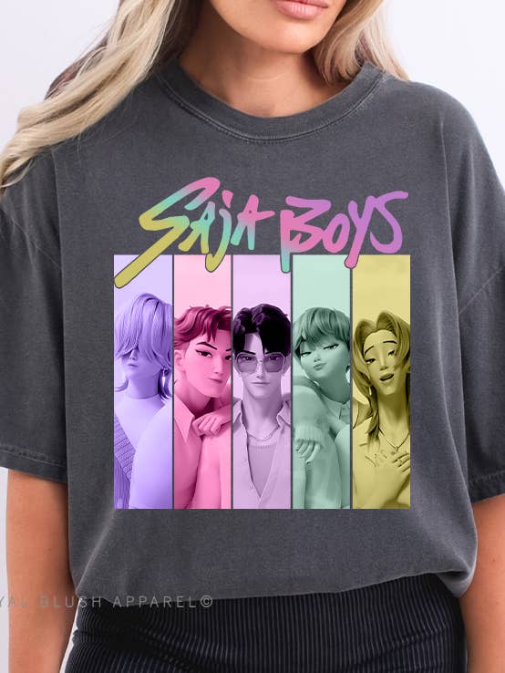 Saja Boys Striped Full Color Transfer for wholesale by RBA Transfers