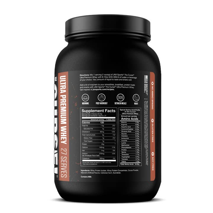 JNX Sports - Wholesale Oral Supplement/Vitamin - The Curse! Ultra Premium Whey