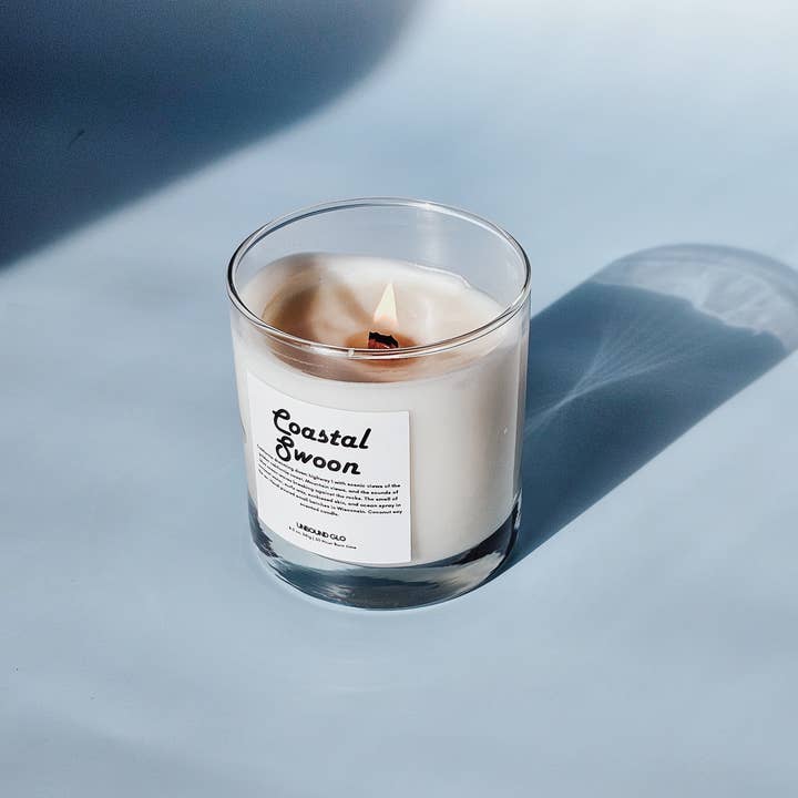 Unbound Glo - Wholesale Jar/filled candle - Coastal Swoon1
