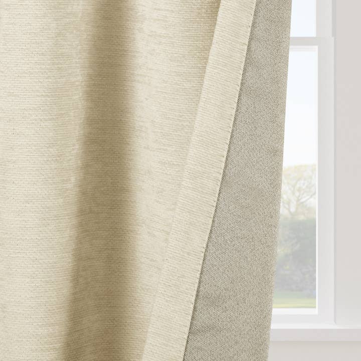 Awesome Home - Wholesale Curtain - Chenille Room Darkening Back Tab Curtain, 1 Panel, 52"x96"32
