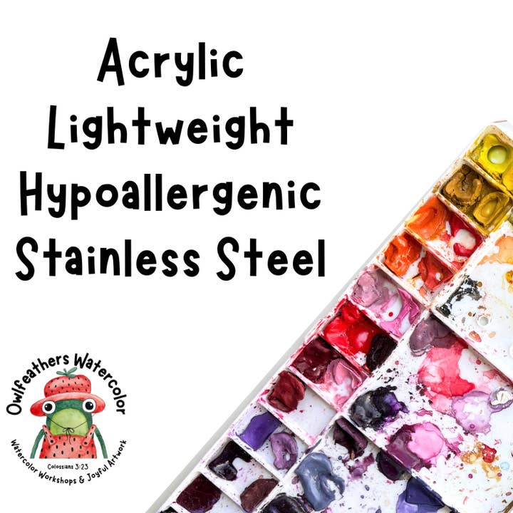 Owlfeathers Watercolor - Wholesale Dangle Earrings - Capybara Earrings – Coconut Fruit Animal Art Jewelry2