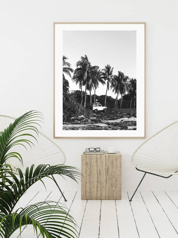 The Sunset Shop - Wholesale Art Print - Surf Bandida - Black & White3