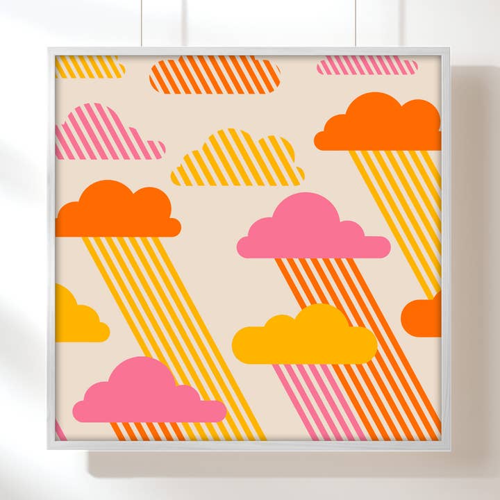 Impression artistique Pink Skies pour la vente par Circa 78 Designs