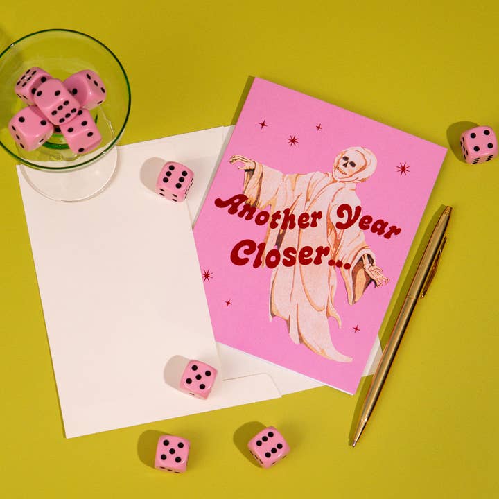 Lucky Goods Paper - Wholesale Birthday Card - Another Year Closer Card – Funny Birthday Greeting1