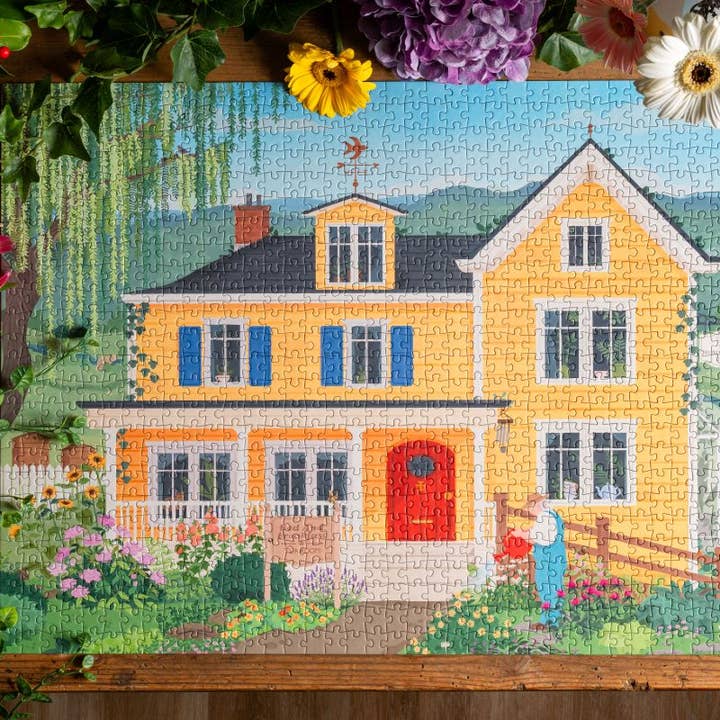 Trevell - Wholesale Puzzle - Adult - Puzzle Bumblebee Gardens – Trevell – 1000 pieces1