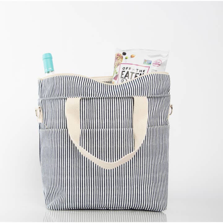 CB STATION - Wholesale Cooler/Cooler Bag - Stripes Cooler Tote24