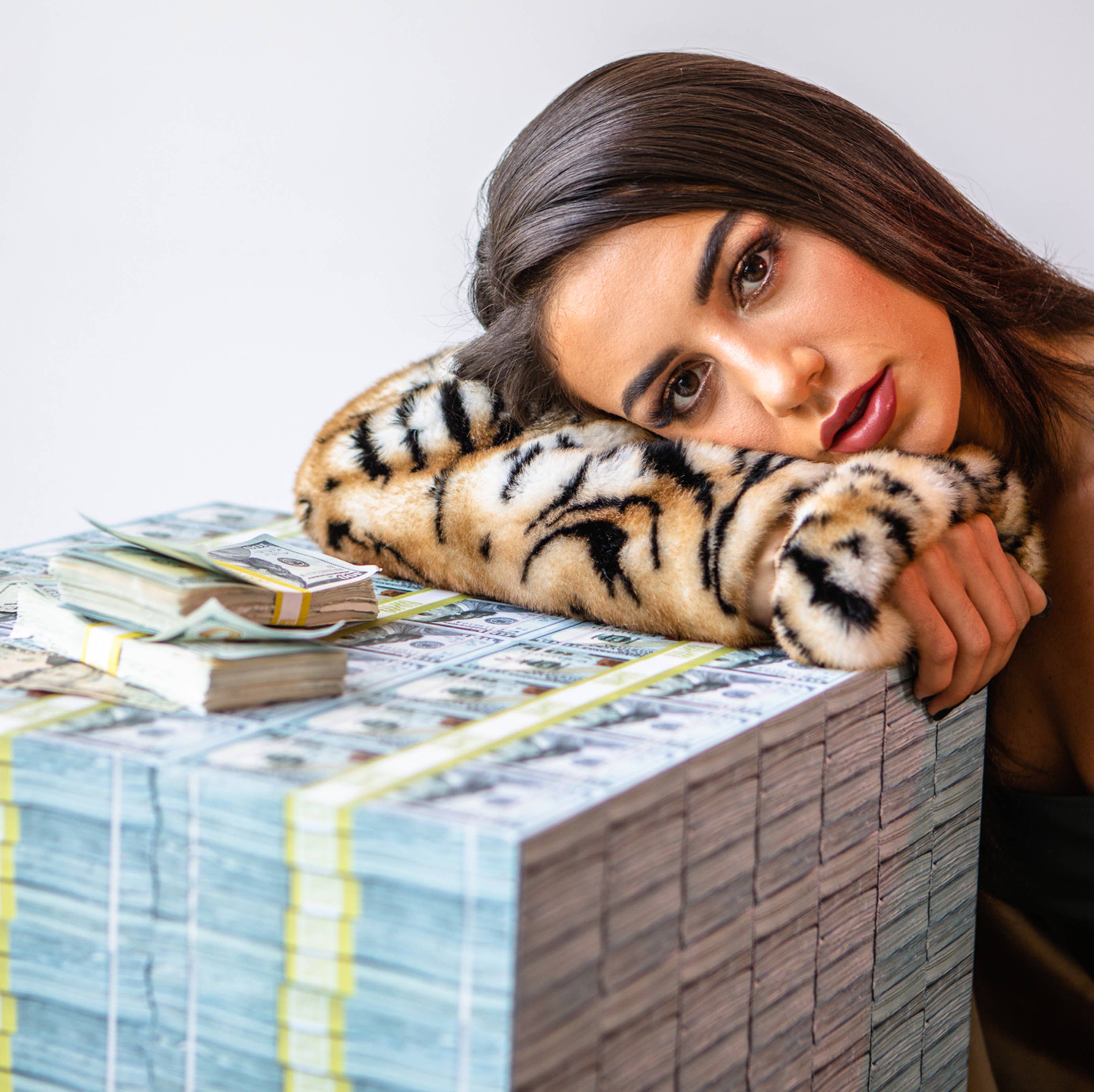 Casanarco - Vente Décorations de table - Table d'argent série A - Cube fini mat10