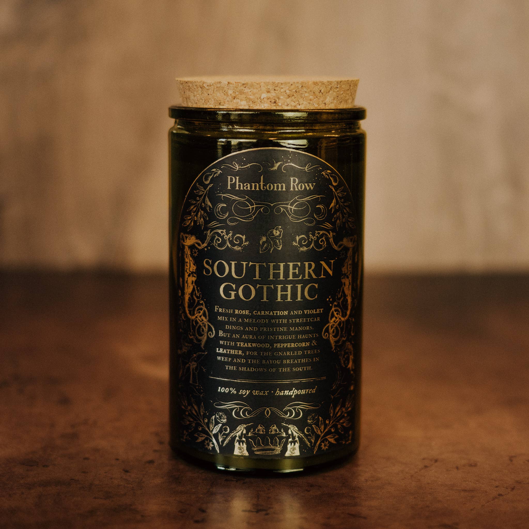 Phantom Row - Wholesale Jar/Filled Candle - Southern Gothic | Literary & Gothic-Inspired Jar Candle0