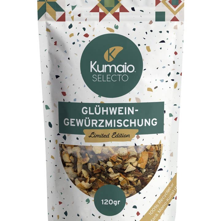 Kumaio® - Vente Épices pour vin chaud - Mélange d'épices pour vin chaud - 120 g