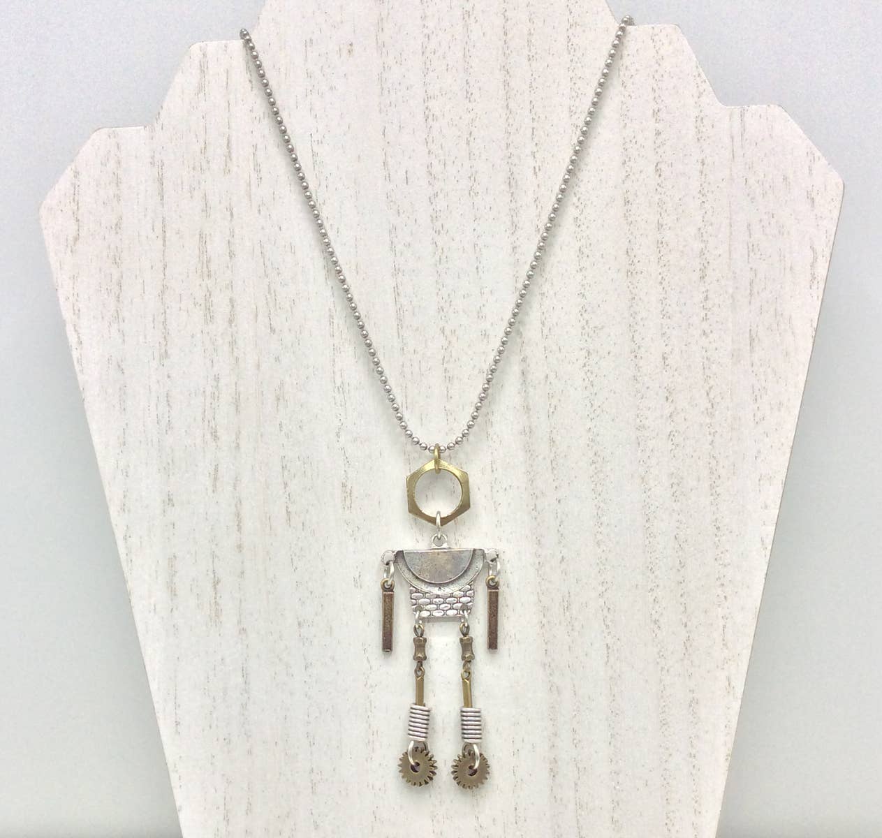 Alchemy Inc - Wholesale Pendant/Charm Necklace - Robot Pendant Necklace - 47901