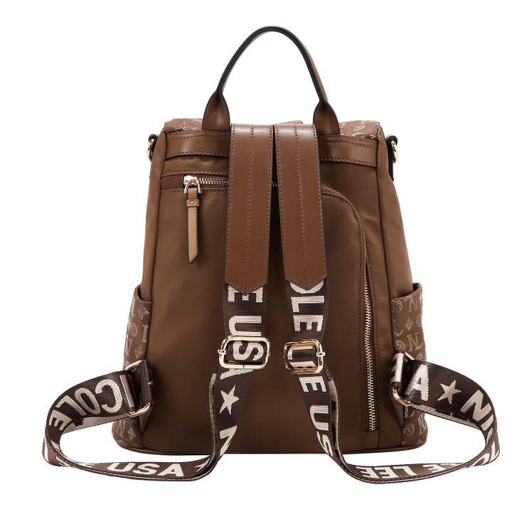 Nicole Lee USA – wholesale Backpack – Women's – MONOGRAM LOGO BACKPACK2