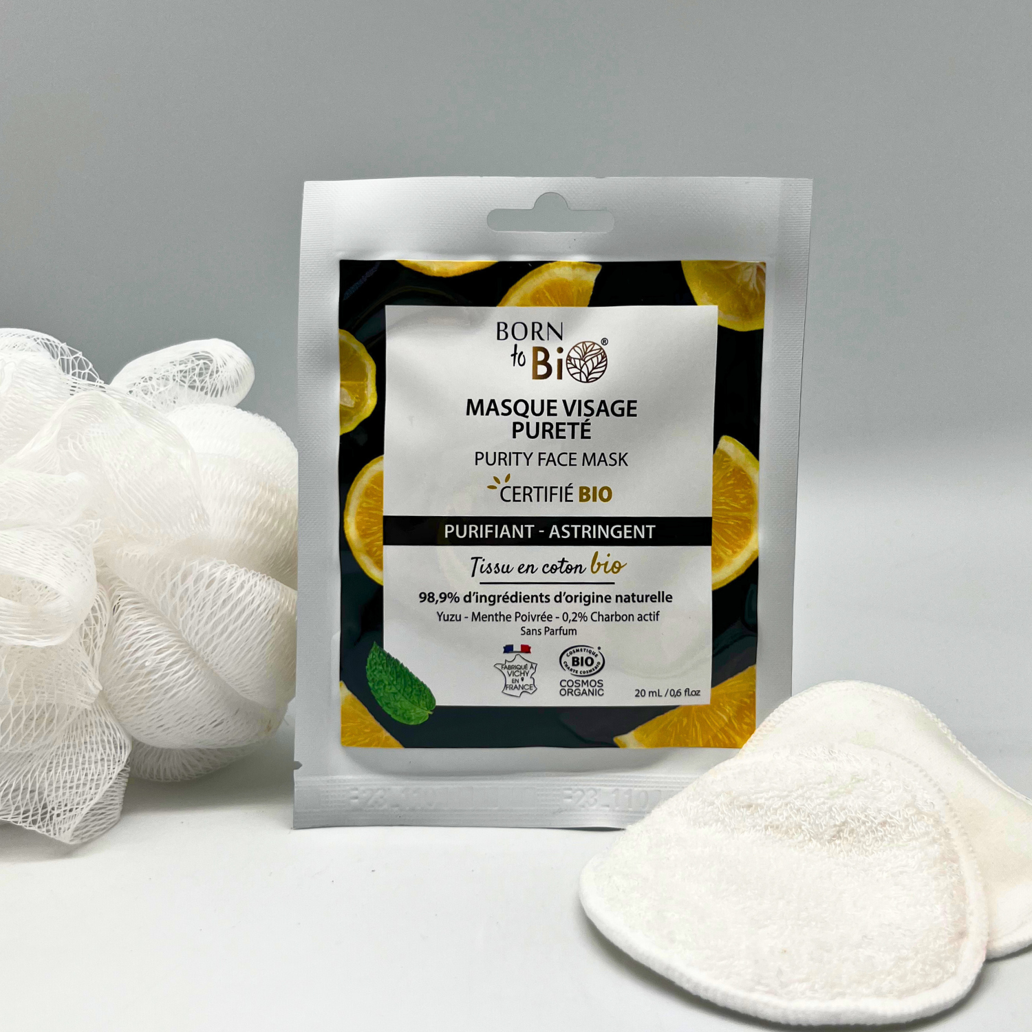 Les Laboratoires Bio Seasons - Wholesale Skincare Face Mask - COSMOS ORGANIC PURIFYING FACE MASK2