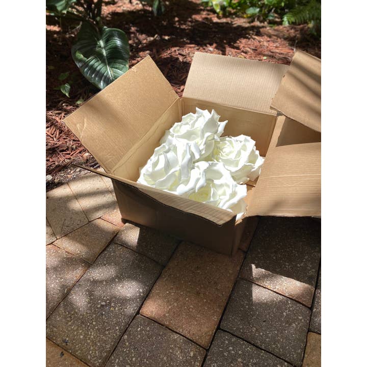 CRAFTDECORFLOWERS – wholesale Artificial flowers – Large Foam Flowers Wall Decor Set for Weddings & Nurseries1