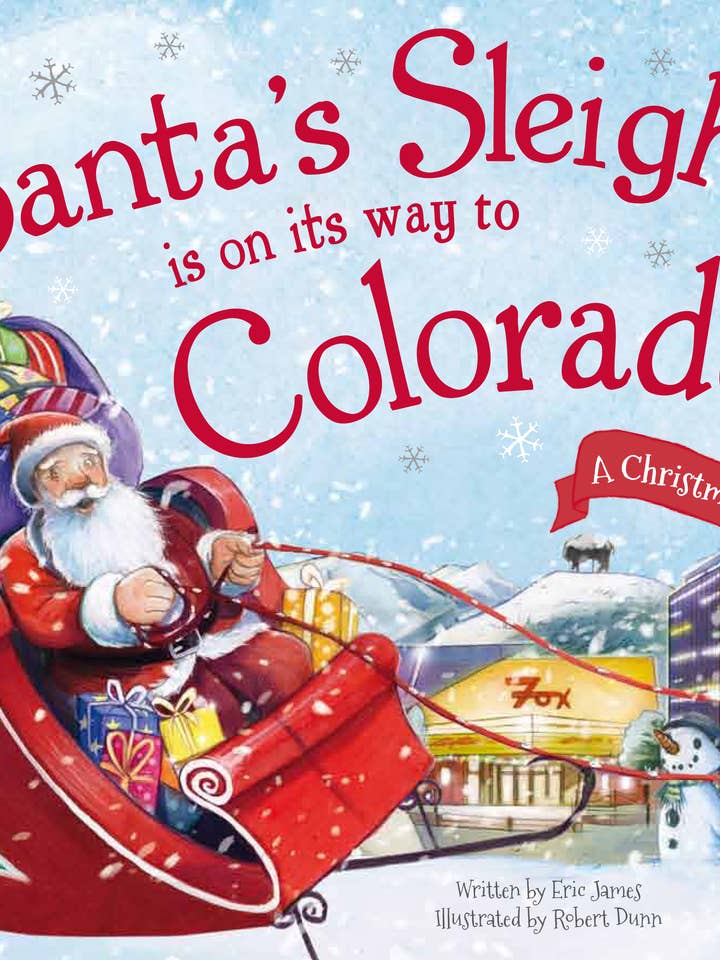 Santa's Sleigh Is on Its Way to Colorado (HC) for wholesale by Sourcebooks