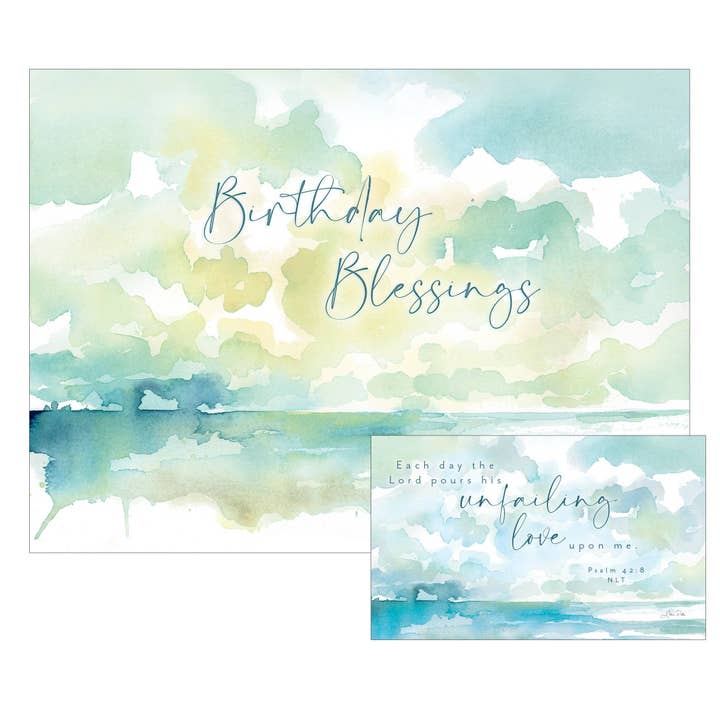Ocean - Faith Birthday Card for wholesale by Legacy
