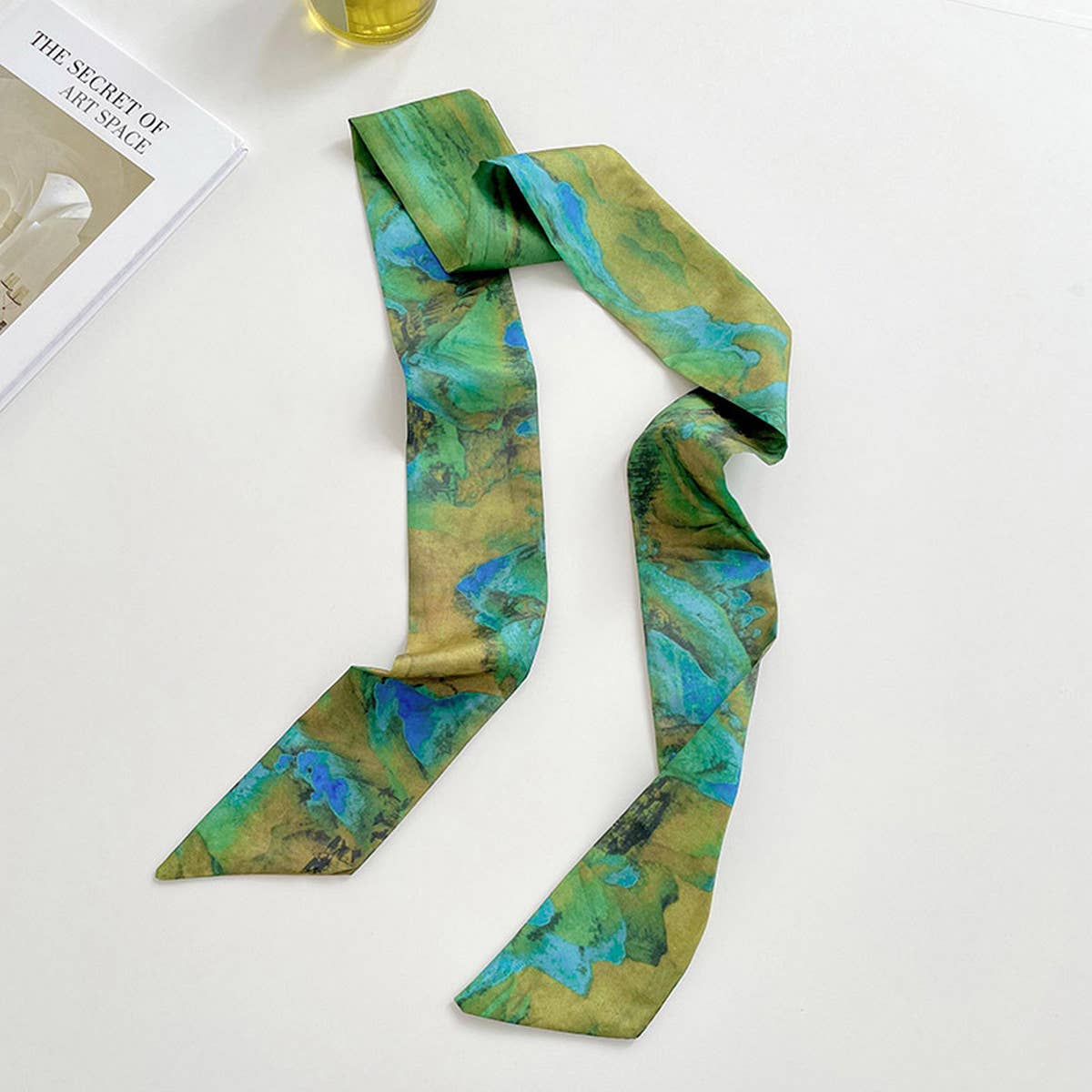 ACCITY - Wholesale Head Scarf - Women's - NARROW AND LONG BAG DECORATIVE RIBBONS_CWASC070418
