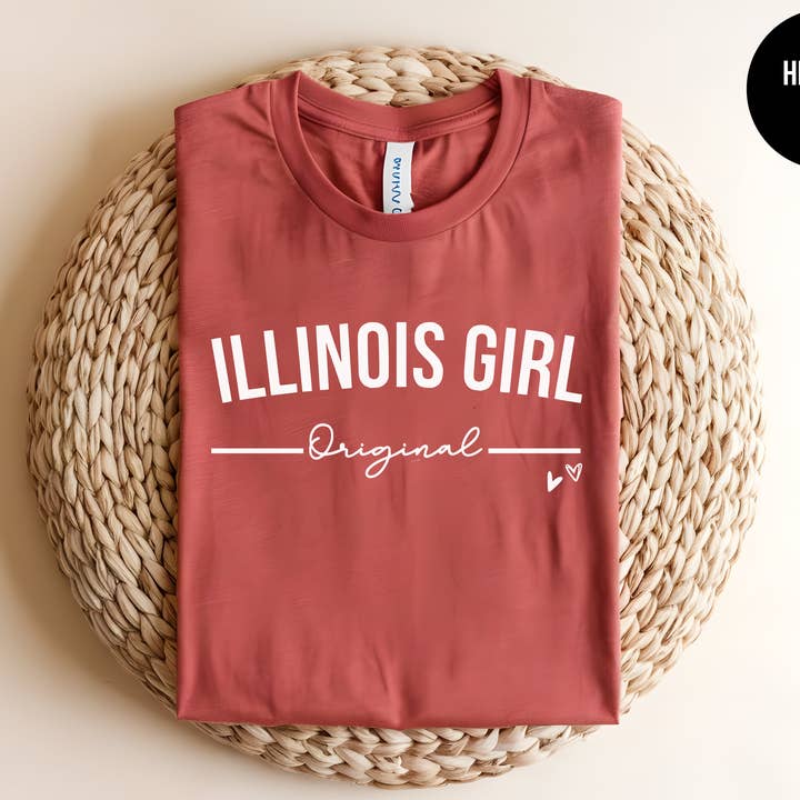 Original Illinois Girl for wholesale by The Shirt Republic