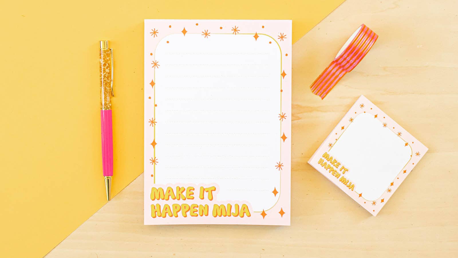 Quiero Prints - Vente Blocs-notes - Bloc-notes Mija Make It Happen2