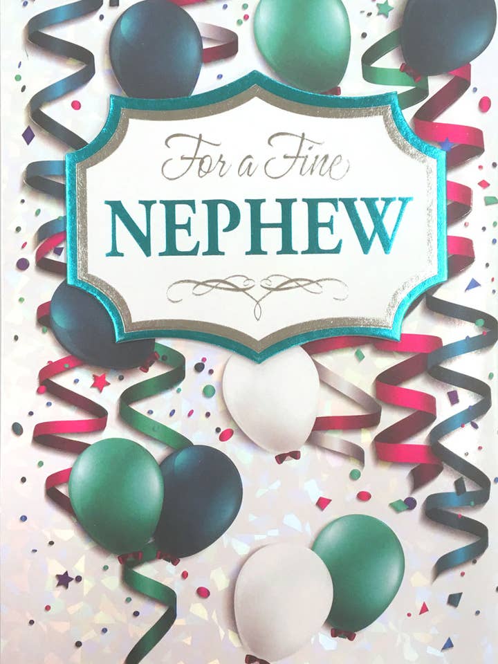 Rosedale Gold Birthday Greeting Cards - Nephew (3pk) 19652 for wholesale by A-Line Greetings