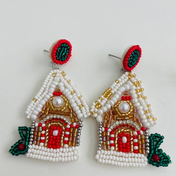 The Wildflower Company - Wholesale Dangle Earrings - Christmas Dangle EarringsÂ