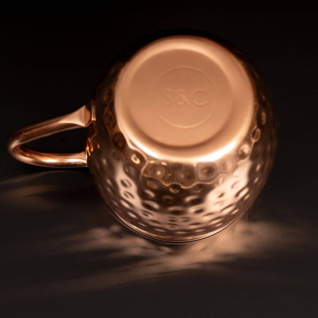 Specter & Cup - Wholesale Cocktail/Liquor Glass - Moscow Mule copper cup Specter - cocktail tumbler (500 ml)3